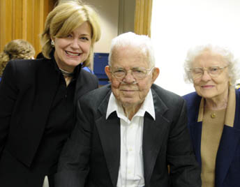 Jane Pauley with Robert H. Farber and Vera May (Knauer) Kierstead-Farber